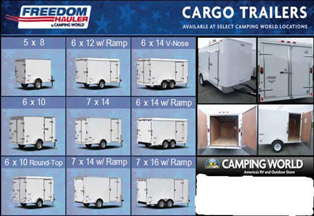 New 2009 Pace American Freedom Hauler RR714TA2 Cargo Trailer For Sale